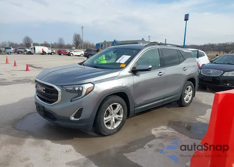 2018 GMC Terrain Sle из США, поврежденный, VIN 3GKALMEV9JL152150